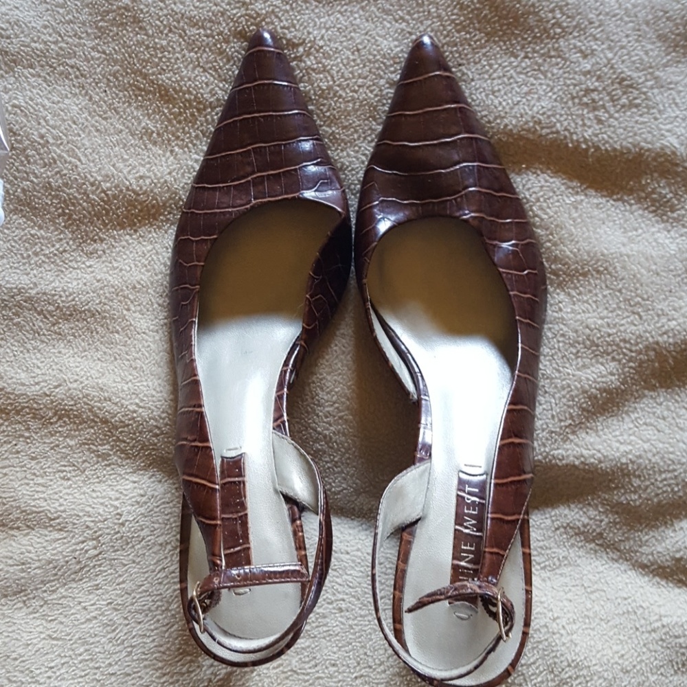 Nine west shoes, size 8 1/2 M, used but nice